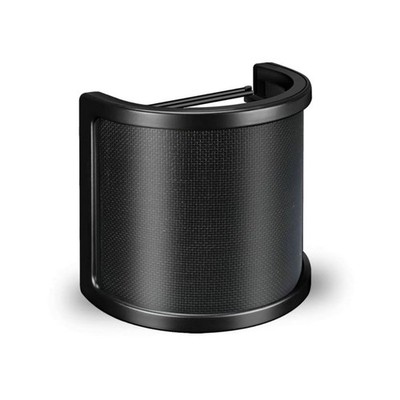 Pop Filter for Microphone, 3-Layer Professional Cover (Mesh/Metal/Foam) with ...