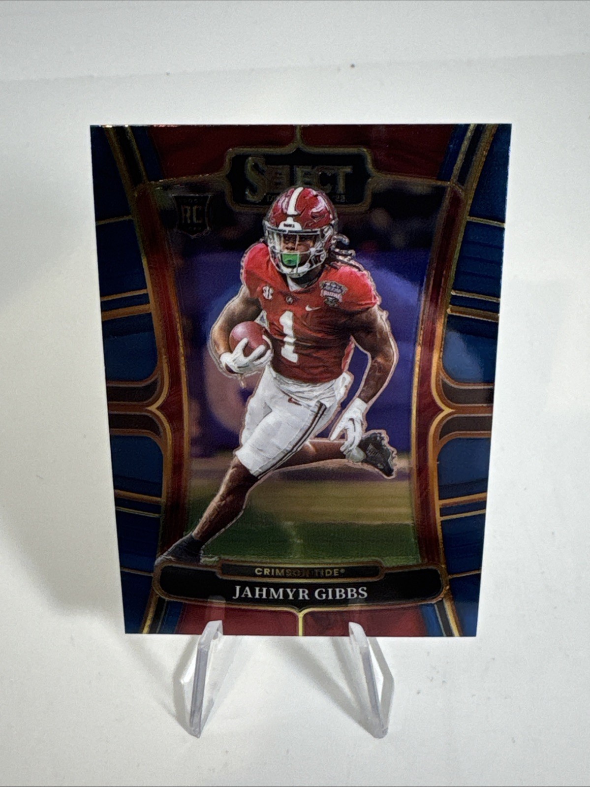 2023 Panini Select Draft Picks Football Rookie Jahmyr Gibbs RC #10 Detroit Lions