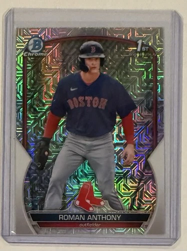 2023 Bowman - Chrome Prospects Roman Anthony #BCP-71 Mojo Refractor (RC)