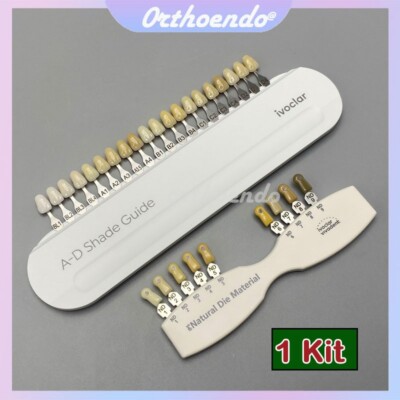 Nuancier Dentaire Ivoclar Vivadent A-D Shade Guide 20+9 - Kit Pour Laboratoire Et Dentiste, IPS Natural Die