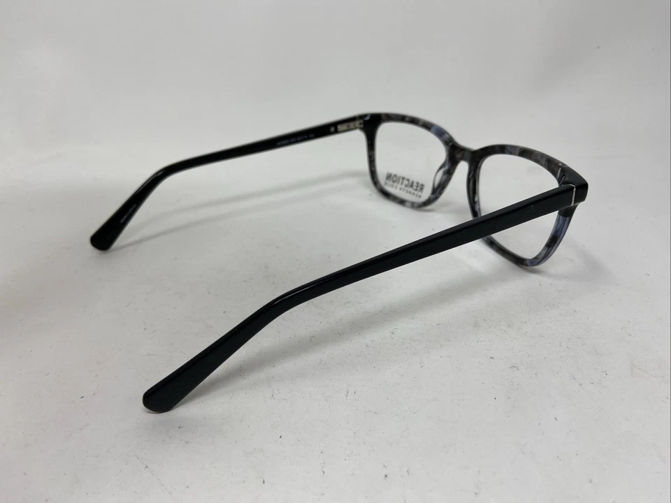 GAFAS REACTION KENNETH COLE KC0802 020 52-18-145 GRIS NEGRO BISAGRA FLEXIBLE XR74 Foto 4 de 4