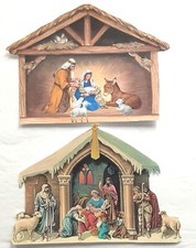 3D UPick Christmas Nativity Manger Scrapbook Card Embellishment 3710