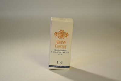 Grand Concert White Klarinette Starke 1.5 5St. #23