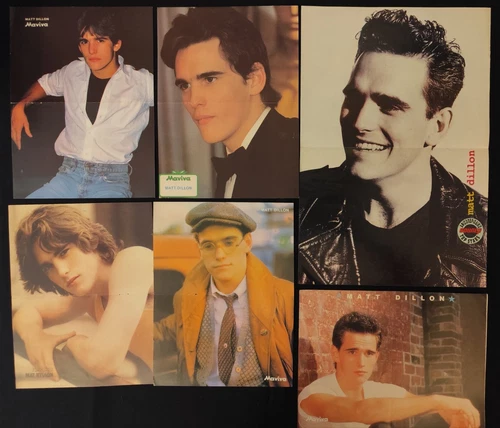 MATT DILLON Vintage Poster Collection THE OUTSIDERS American Actors 80s