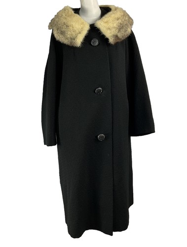 Riu リウ Fur collar long coat Riu リウ Fur collar long coat Real 46