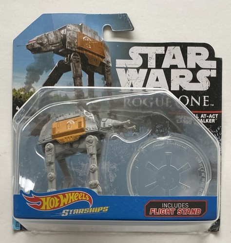 STAR WARS ROGUE ONE HOT WHEELS STARSHIPS IMPERIAL AT-ACT CARGO WALKER CS C7