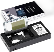 Cassette Adapter, VHS-C Compatible 12Mm SVHS to VHS, Camcorders Motorized VHSC I