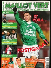 Magazine Maillot Vert Saint-Etienne n°7; Postiga et Piatti/ J. Janot/ Viviani
