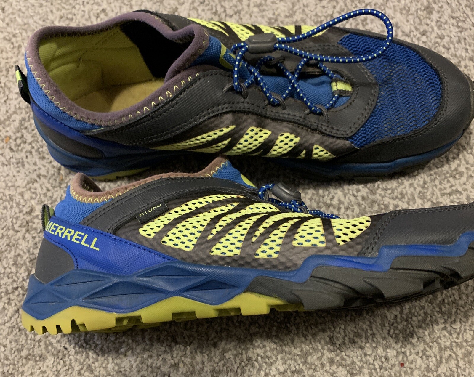 SAOLA Scarpe da corsa stringate Merrell ragazzi Hydro Run 2.0 MY56506 blu nere taglia 6 5 M (G)