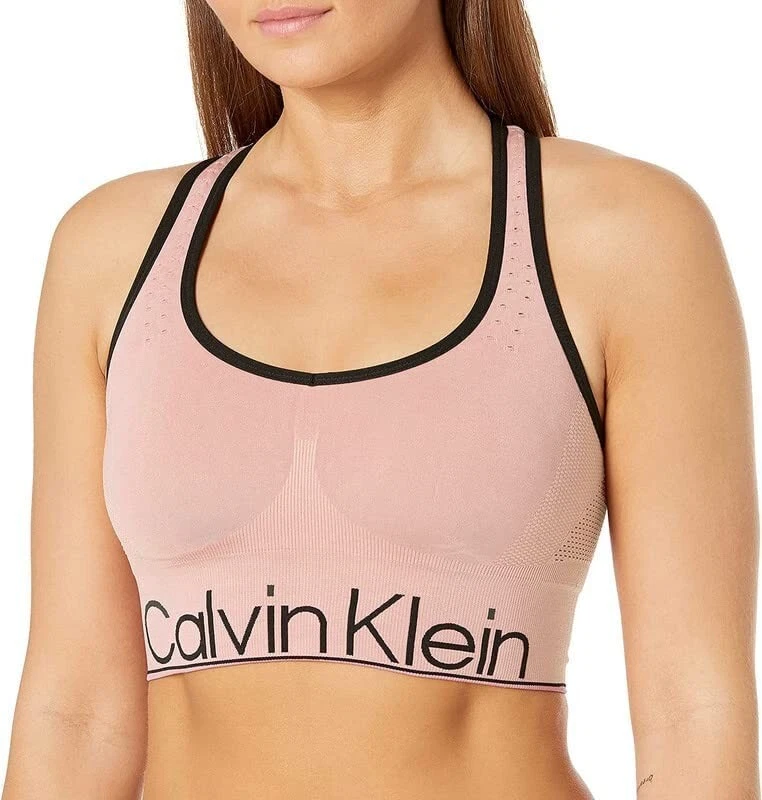 Baby pink cheap calvin klein bralette