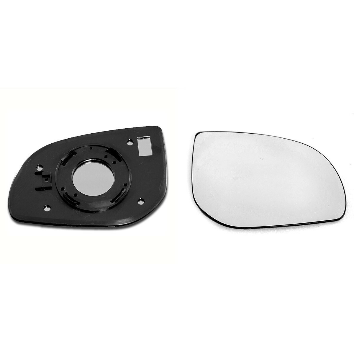 FOR HYUNDAI i20 2008->2013 DOOR/WING MIRROR GLASS,NON HEATED WITH BASE,RIGHTSIDE