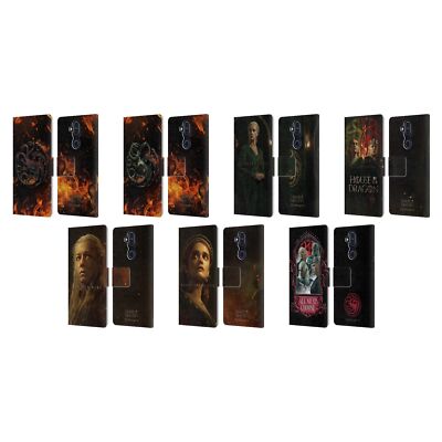 OFFICIAL HOUSE OF THE DRAGON SEASON 2 KEY ART LEATHER BOOK CASE FOR NOKIA PHONES
