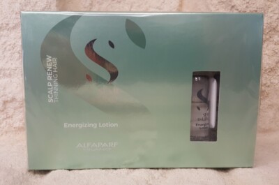 Alfaparf Semi Di Lino Scalp Renew Energizing Lotion - Package of 12 Vials