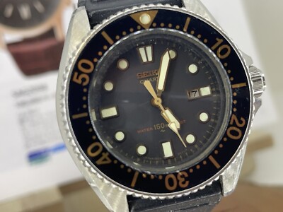 Seiko 2625-0010 Diver 150M Quartz kürzlich gewartet und neue Batterie verbaut