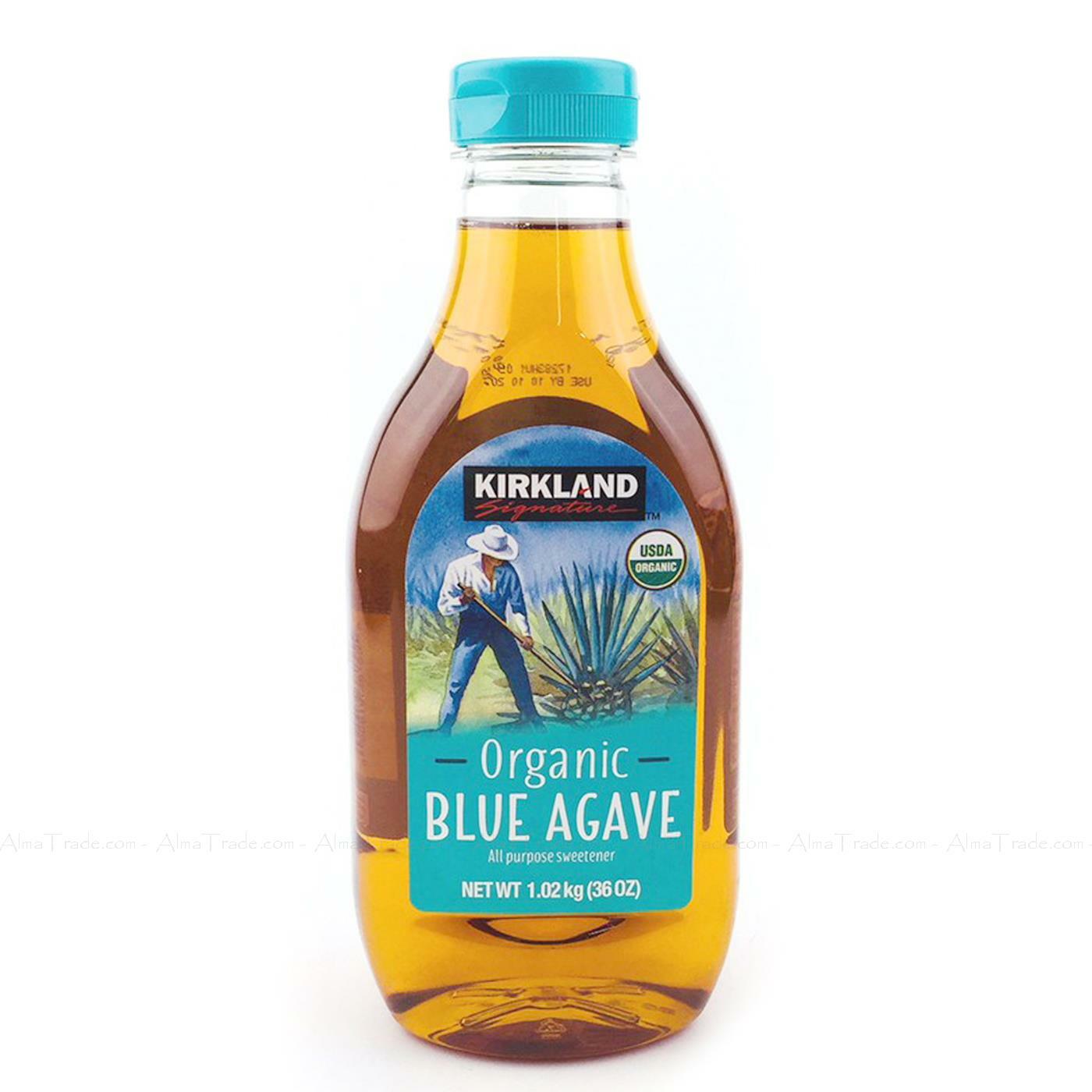 Kirkland Signature Organic Blue Agave Sweetener Vegan Syrup Pack of 2