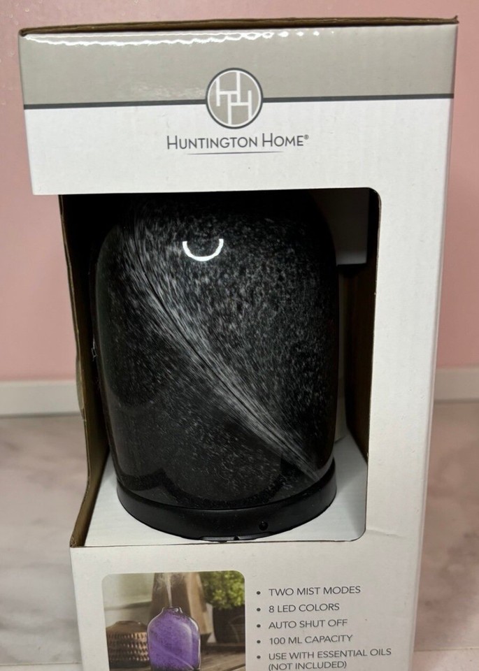 Huntington Home Cool Mist Ultrasonic Aroma Diffuser New In Box eBay
