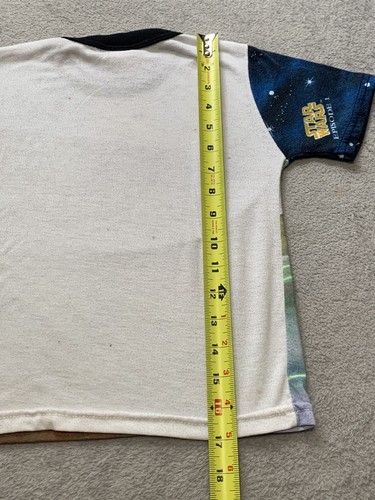 Vintage Star Wars Episode 1 T-Shirt Size Youth Sm (6-7) Multicolor Racer - Picture 10 of 13