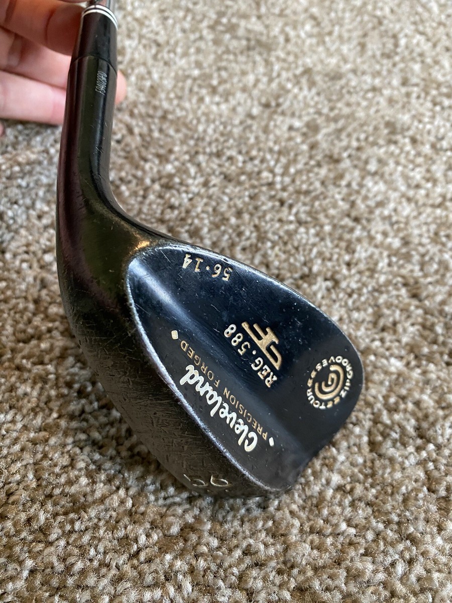 Cleveland 588 Precision Forged 56 / 14 Tour Zip Grooves Wedge