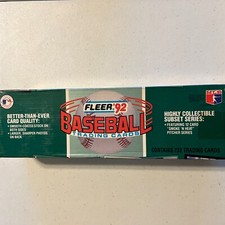 1992 Fleer Baseball 732 Card Set 24 Rookies 55 Hall Of Famers Many Superstars