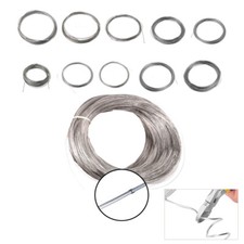 0.02 3mm 304 Stainlesss steel bright wire single full-hard steel wire 1-100M