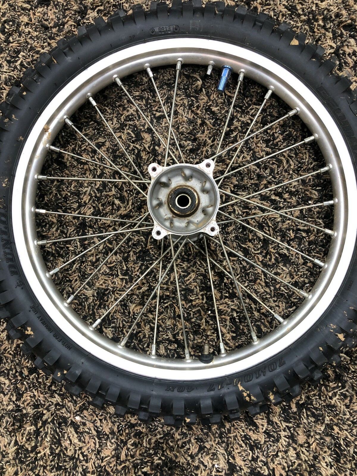 20072021 CRF15R front RIM Complete with tire CRF150R 70/10017 CRF150R