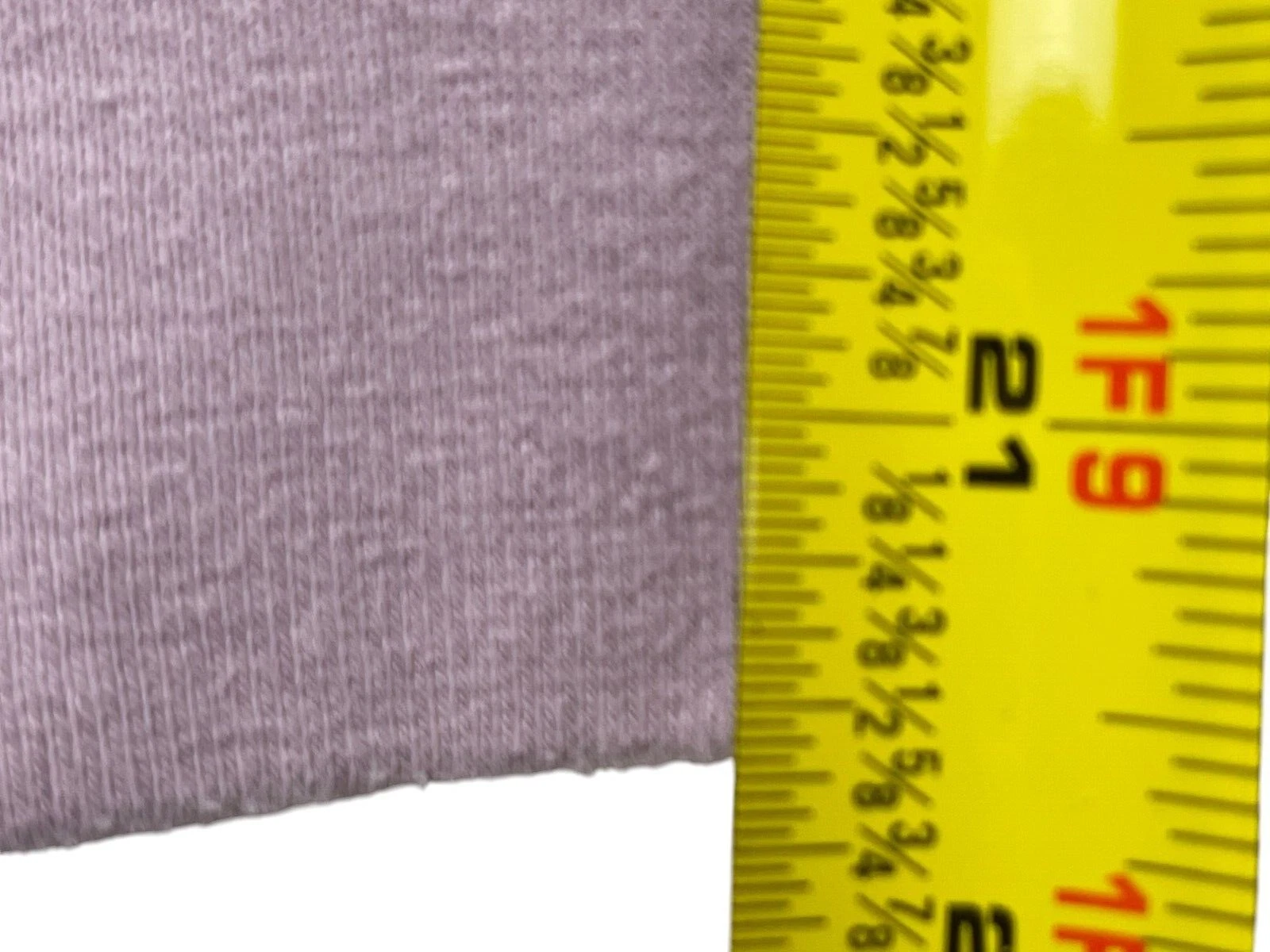 OFF WHITE Felpa con cappuccio avorio Ella lavanda 100% cotone biologico taglia SMALL