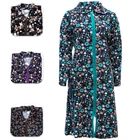 Women's housecoat house dress bathrobe dressing gown with zipper Халат