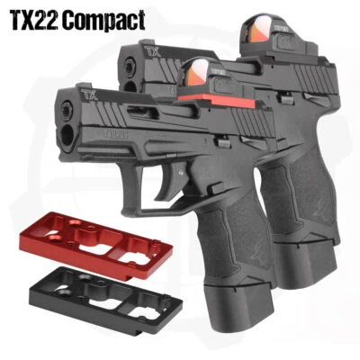 Optic Mount Plate for Taurus TX22 Compact Pistols - Galloway Precision