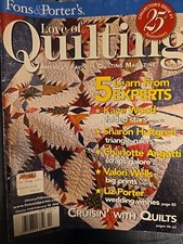 Fons & Porters Love of Quilting Magazine Sewi...