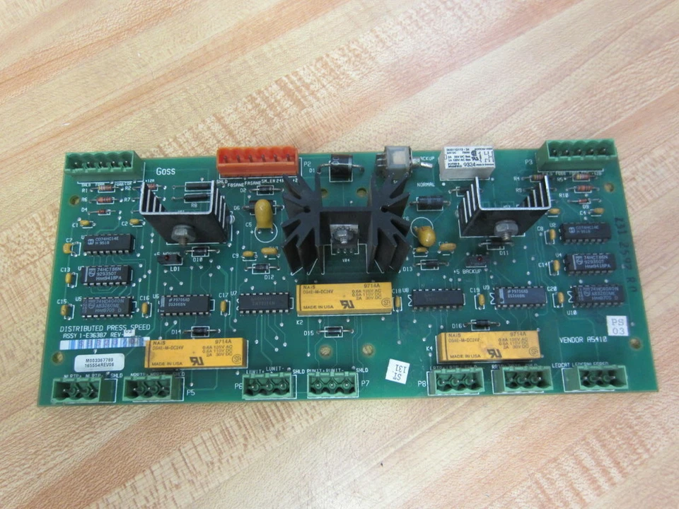 Rockwell 1-E36387 Distributed Press Speed Bd 1E36387 165554 165556 - Image 2 of 4