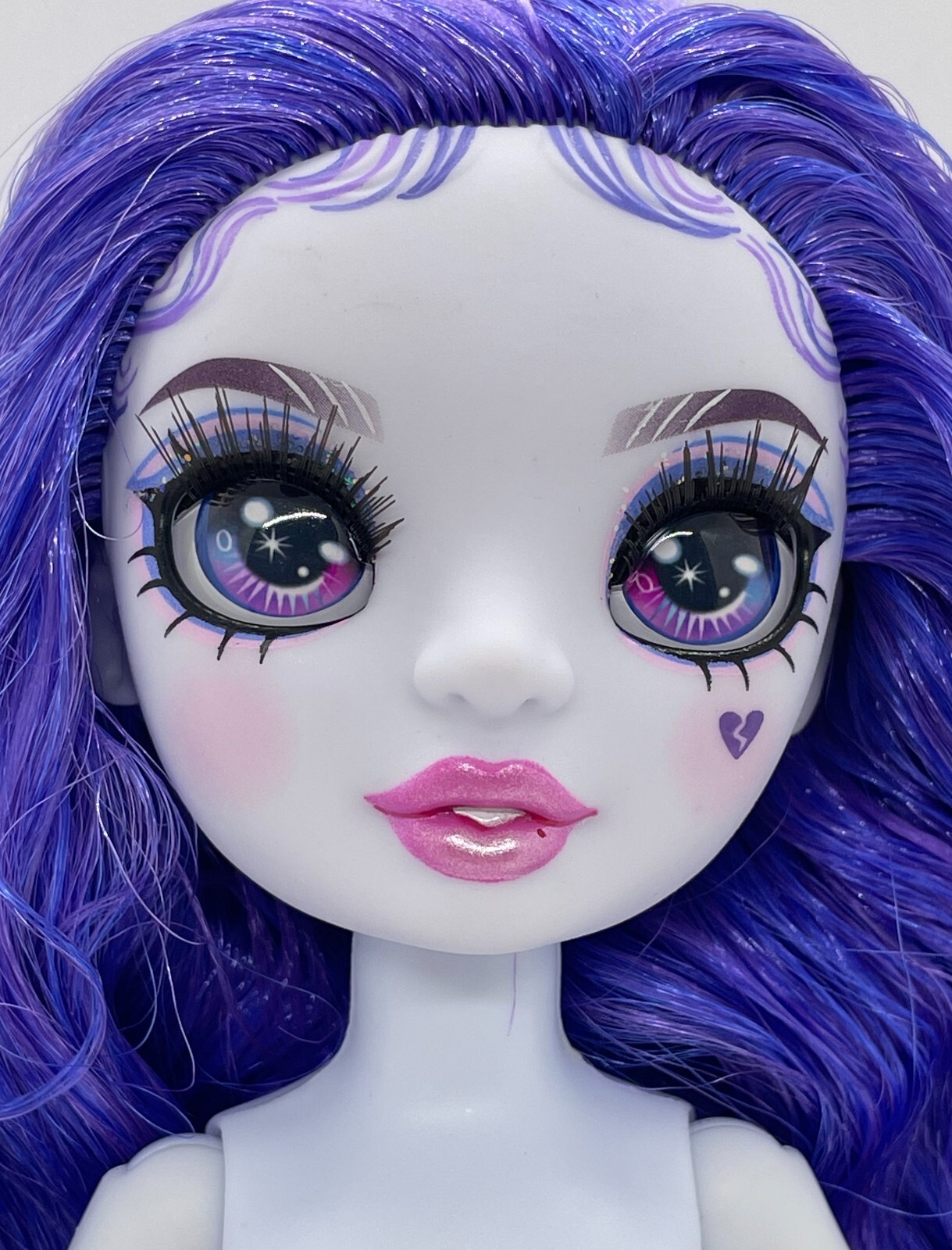 Shadow High Rainbow Vision Uma Vanhoose Nude Articulated Fashion Doll Neon Blue