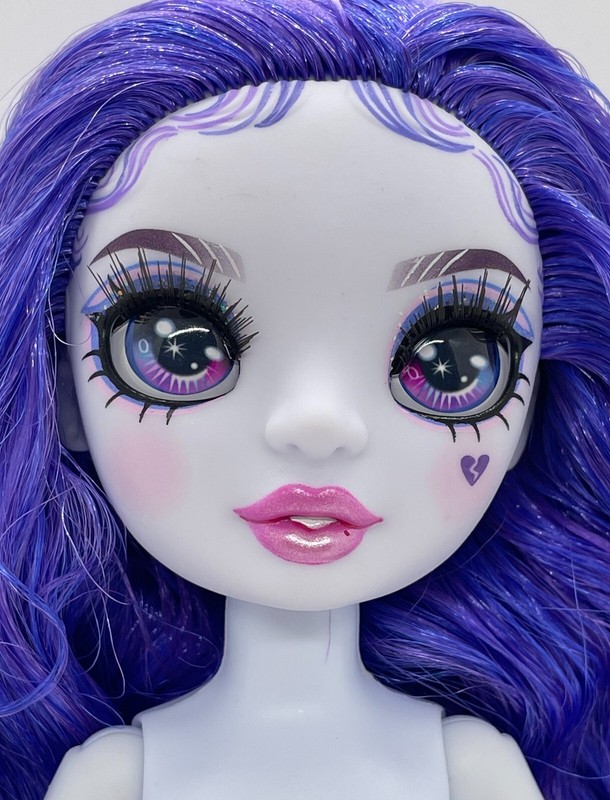 Shadow High Rainbow Vision Uma Vanhoose Nude Articulated Fashion Doll Neon Blue