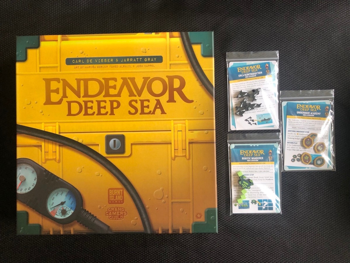 ENDEAVOR - Deep Sea Deluxe Edition + 3 Mini-Expansions - New