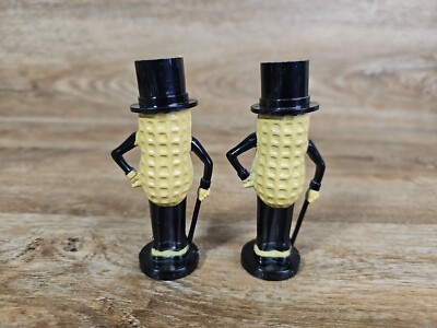 Vintage Planter's Mr. Peanut Advertising Salt & Pepper Shakers