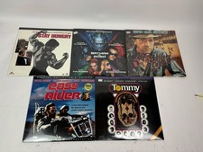 Lot of 5 Laserdiscs Stay Hungry, Batman, Treasure, Tommy, Easy Rider New