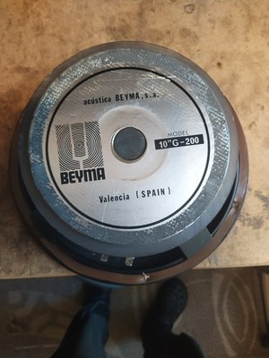 Speaker Beyma 10 zoll/200 watt/8 ohm aus den 1970gern