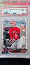 2018 Bowman Chrome Prospects Mega Box Mojo Refractor Jo Adell PSA 10 GEM MT
