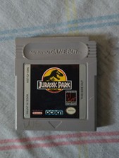 Vintage Nintendo Gameboy Jurassic Park Official Gameboy Game Pack Cartridge.  