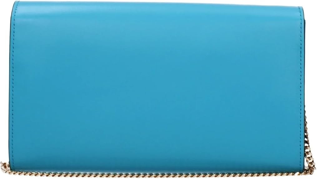 Versace Medusa Women’s Blue Leather Clutch Bag image 4