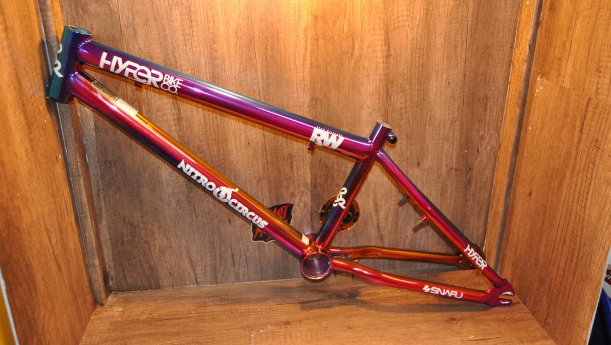 20 Hyper Nitro BMX Frame Steel Oil Slick Color. | eBay