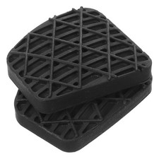  1 Pair Car Brake Pad Covers Rubber Protective Covers Clutch Pedal Pads Pedal