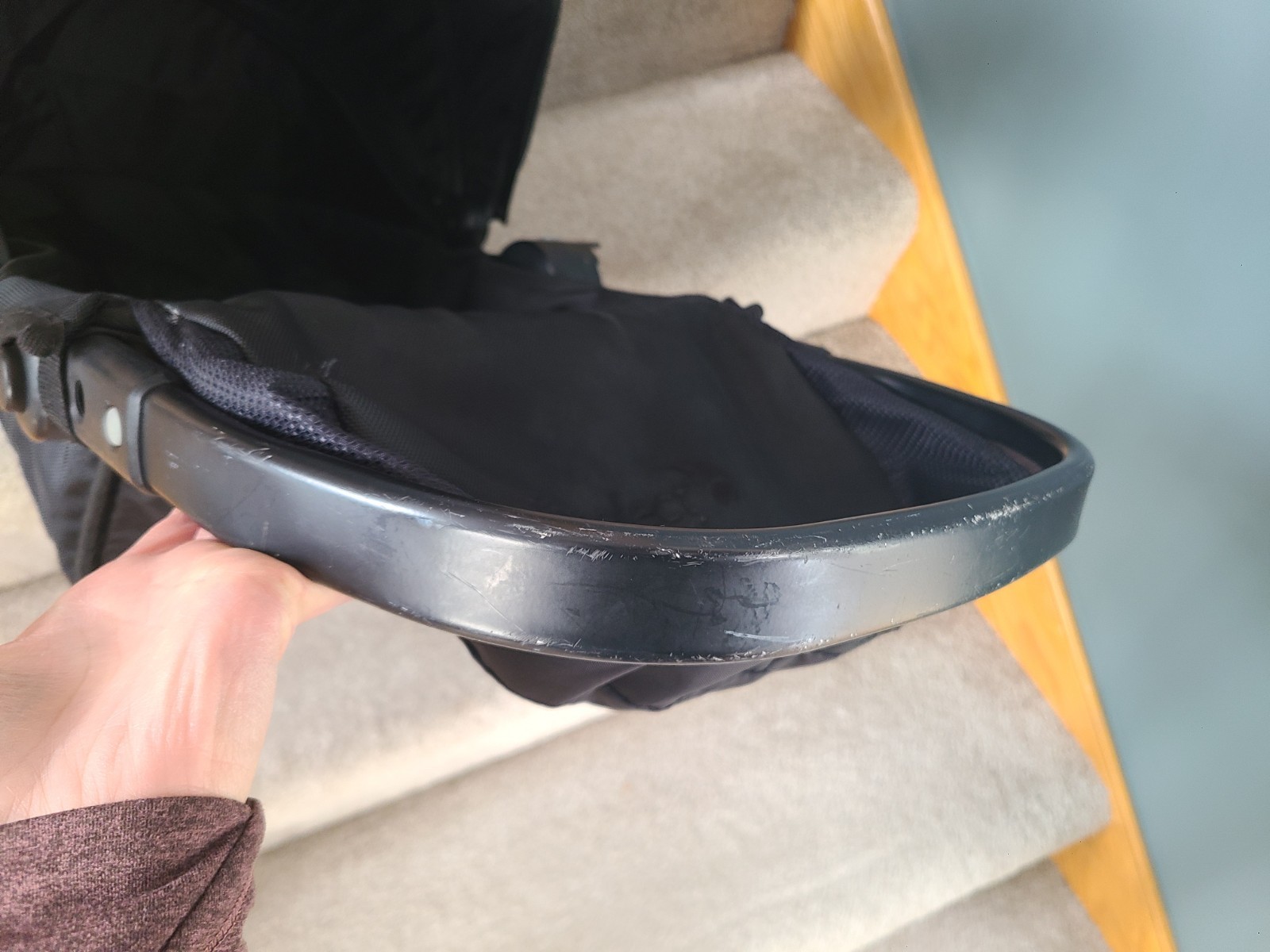 Complete Baby Jogger City Select seat ALL BLACK  / BLACK FRAME. GUC!