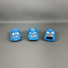 Disney Pixar Cars Diecast Dinoco Lot The King Lightning McQueen Chick Hicks Blue