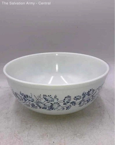 Pyrex White Floral Classic Round Kitchenware Dinner Large Mixing Bowl