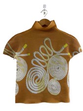 me ISSEY MIYAKE Blouse Tops orange