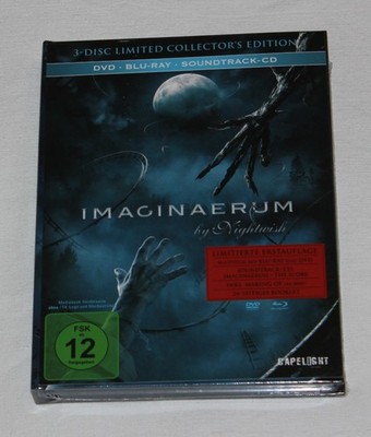 Mediabook Blu-ray + DVD + Soundtrack CD: Imaginaerum by Nightwish