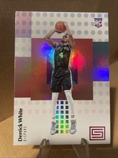 2017-18 Panini Status Derrick White RC Rookie Card, Spurs / Celtics #127 (S66). rookie card picture