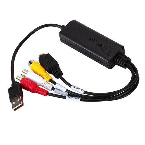 USB 2.0 Easycap Audio Video Capture Card Adapter VHS To DVD For Windows 10/8/7 - Afbeelding 6 van 6