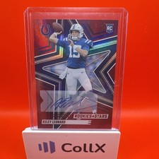 Riley Leonard Panini 2025 Rookies & Stars #172 Colts Rookie Auto NFL
