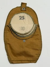 Vintage Change and Coin Compartmentalized Snap Pouch 1c 5c 10c 25c 50c 1d